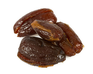 date fruit isolated on white background