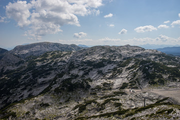 Fototapeta premium Österreich Berge Alpen Wandern Landschaft Aussicht Natur