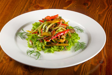 Beef salad