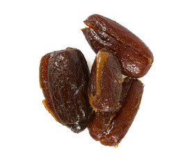 date fruit isolated on white background