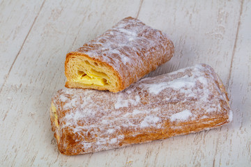 Delicious puff pastry