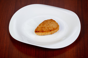 Roasted fish cutlet