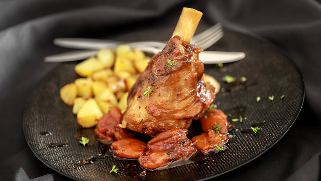 souris d'agneau pommes de terre (repas de f&ecirc;te)
