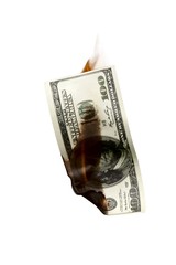 Burning Dollar Bill
