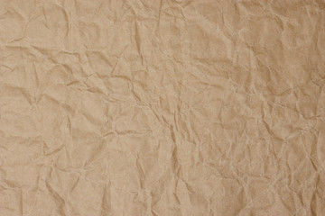 Old vintage brown page paper texture or background