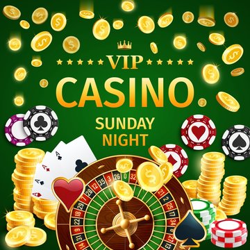 Online casino gambling with roulette and poker