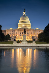 Fototapeta premium United States Capitol and the Senate Building, Washington DC USA