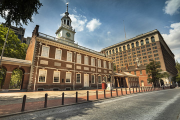 Independence Hall in Philadelphia Pennsylvania USA