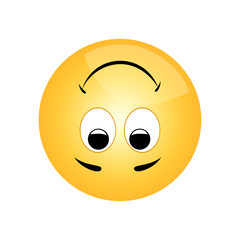 Smile icon. Emotion smile. Vector Illustration