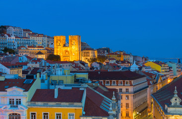 Fototapeta premium Fmous Lisbon Cathedral Portugal