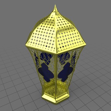 Arabic patterned lantern