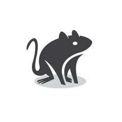 Rat black Logo
