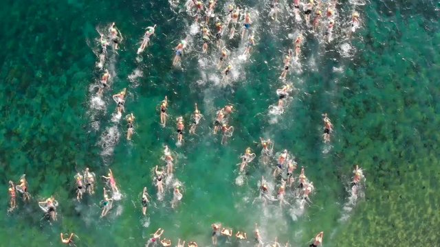 The Hellespont and Dardanelles crossing is a significant open water swim of 4&frac12; km between Europe and Asia.
