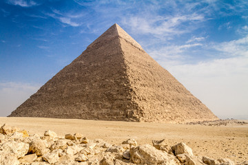The great Giza Pyramids  - obrazy, fototapety, plakaty