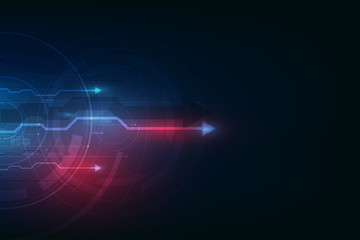 Abstract speed technology concept. vector illustration background