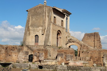 Ancient ruins in Rome