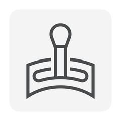 transmission icon black