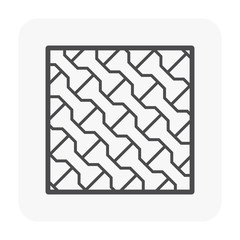 brick floor icon