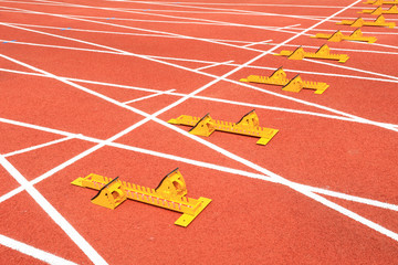 The starting block