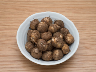 サトイモの小芋