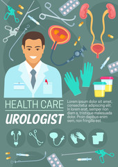 Urology medicine and urologist doctor clinic