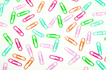 colorful clip. Normal pattern.  カラフルなクリップ。　ノーマルパターン