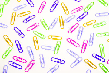 colorful clip. Normal pattern.  カラフルなクリップ。　ノーマルパターン