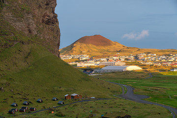Iceland landscape and nature in summer