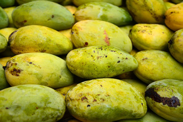 green Mango in Thailand market