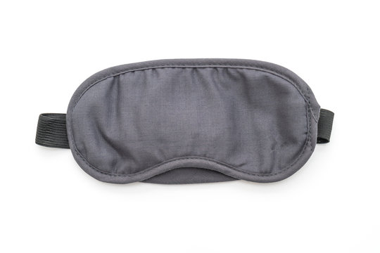 black sleeping eye mask