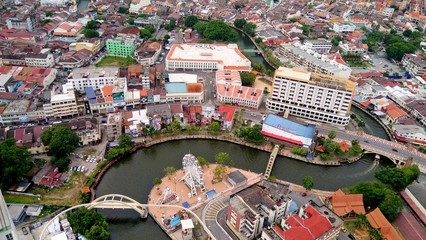Malacca town view from the top