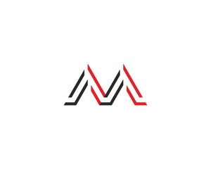 M Letter Logo Business