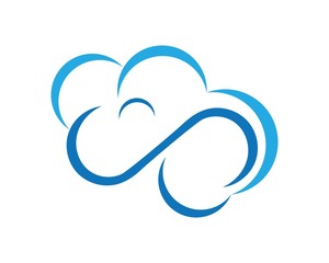 cloud logo template