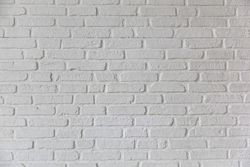 White brick wall texture