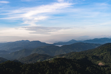 Obraz premium Sky and mountain views nature 