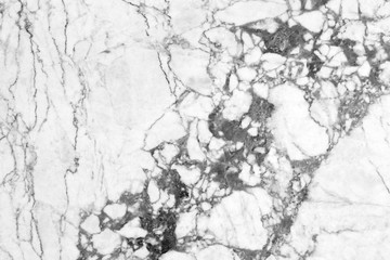 white marble texture with natural pattern for background