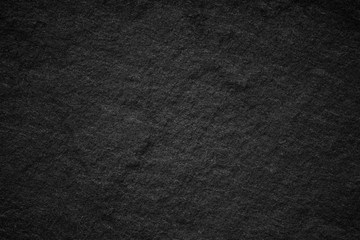 Dark grey black slate background or natural stone texture.