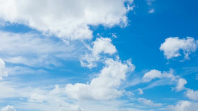 青空と雲・タイムラプス