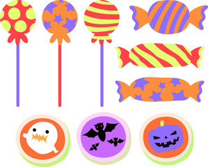 Halloween cute candy set