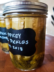 Homemade Spicy Pickles