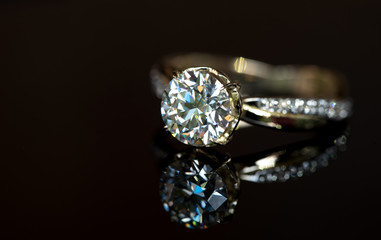 Diamond Ring. Engagement Ring