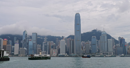 Fototapeta premium Hong Kong city skyline