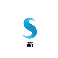 Letter S Vector Logo, Emblem or Banner for Business Identity
