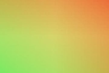 Orange and green triangle polygon background illustration.