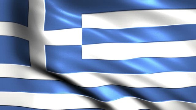flag front OF greece
