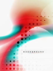 Background abstract fluid colors design