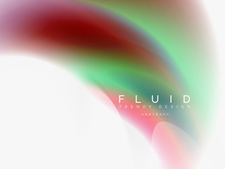 Background abstract - liquid colors wave flow