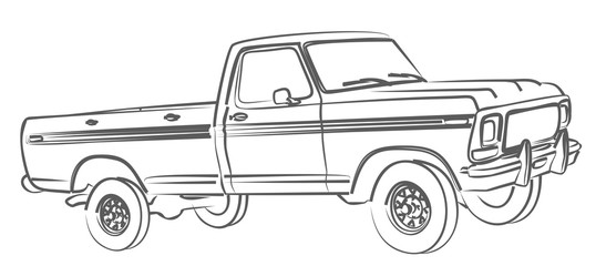 The Truck sketch. © designer_an