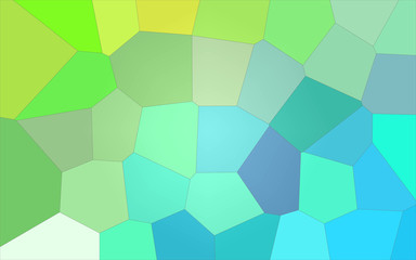 Fototapeta na wymiar Stunning abstract illustration of yellow and green blue bright Gigant hexagon. Nice background for your prints.