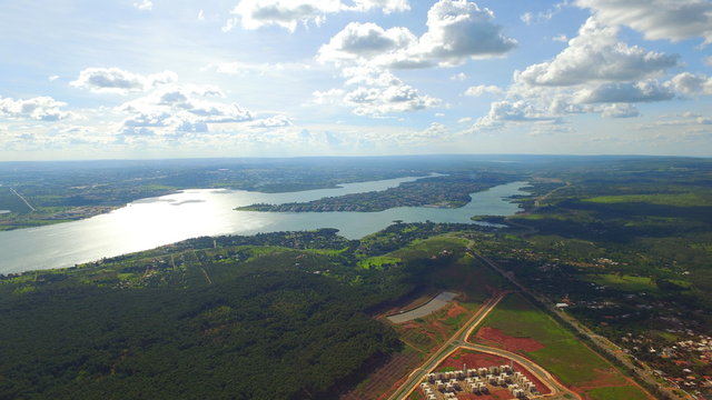 Paranoa lake Brasilia